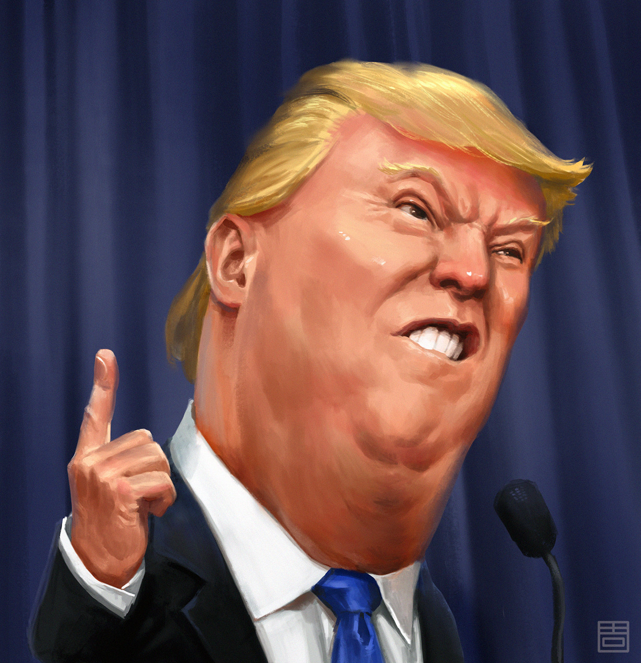 кафедрой прикольные картинки дональд трамп используется для того