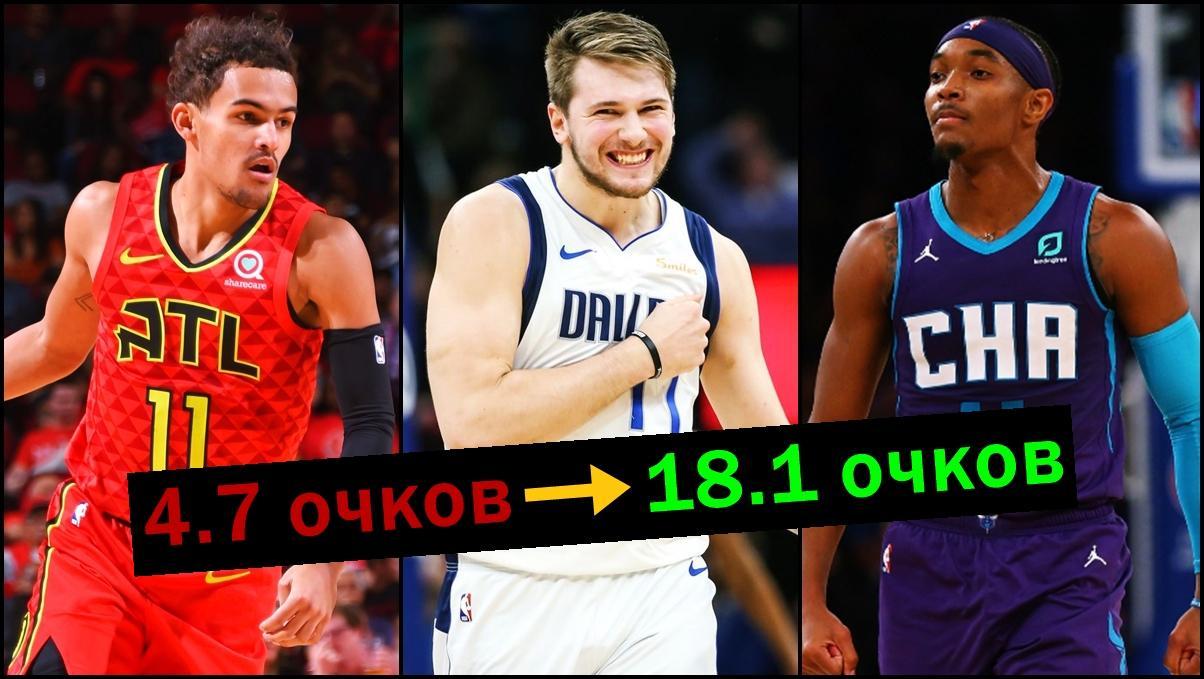 Дончич и Янг разрывают стату! Кто самый прогрессирующий игрок NBA?