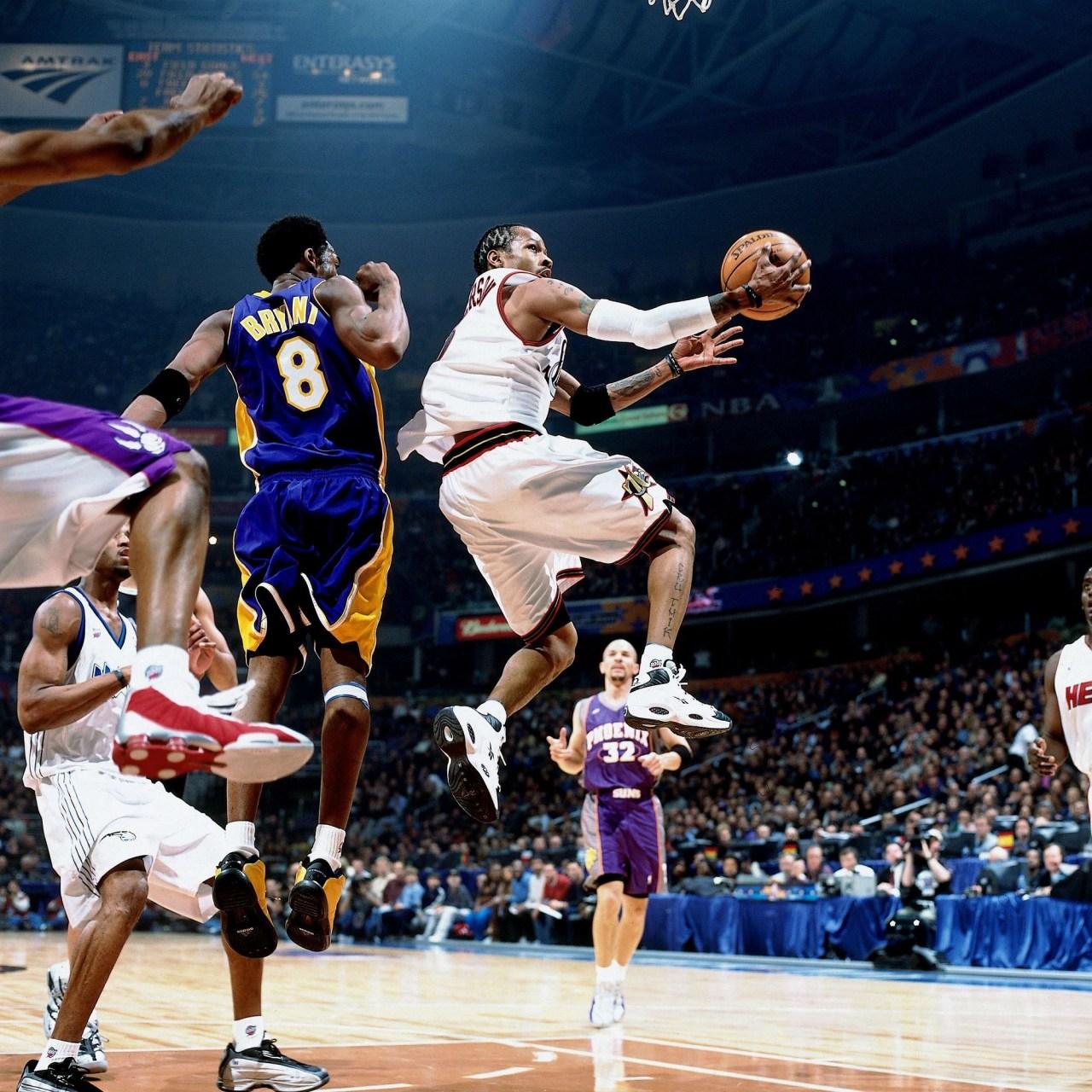 Все кроссовки Аллена Айверсона на Матчах Всех Звезд НБА #Slamdunk.kicks.