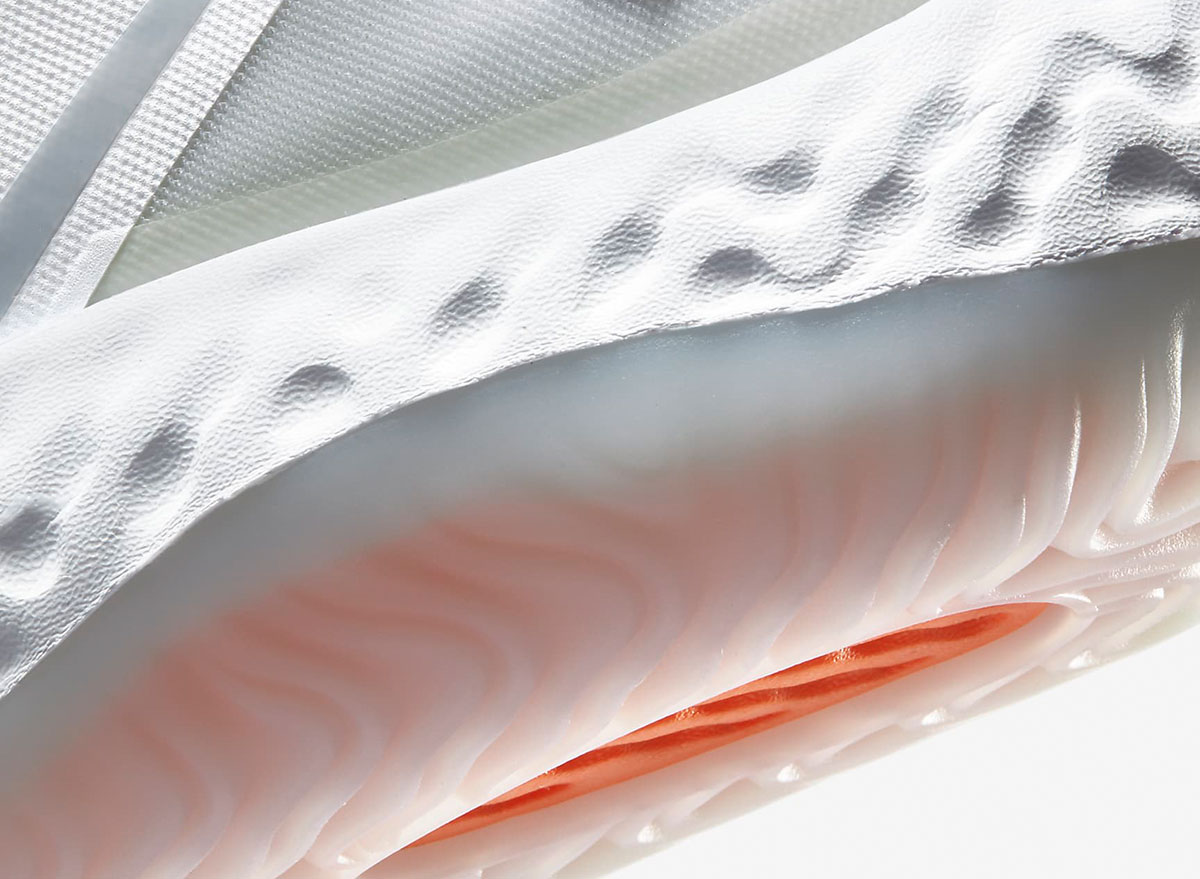 Nike KD Trey 5 VIII 'White/Platinum/Orange'.