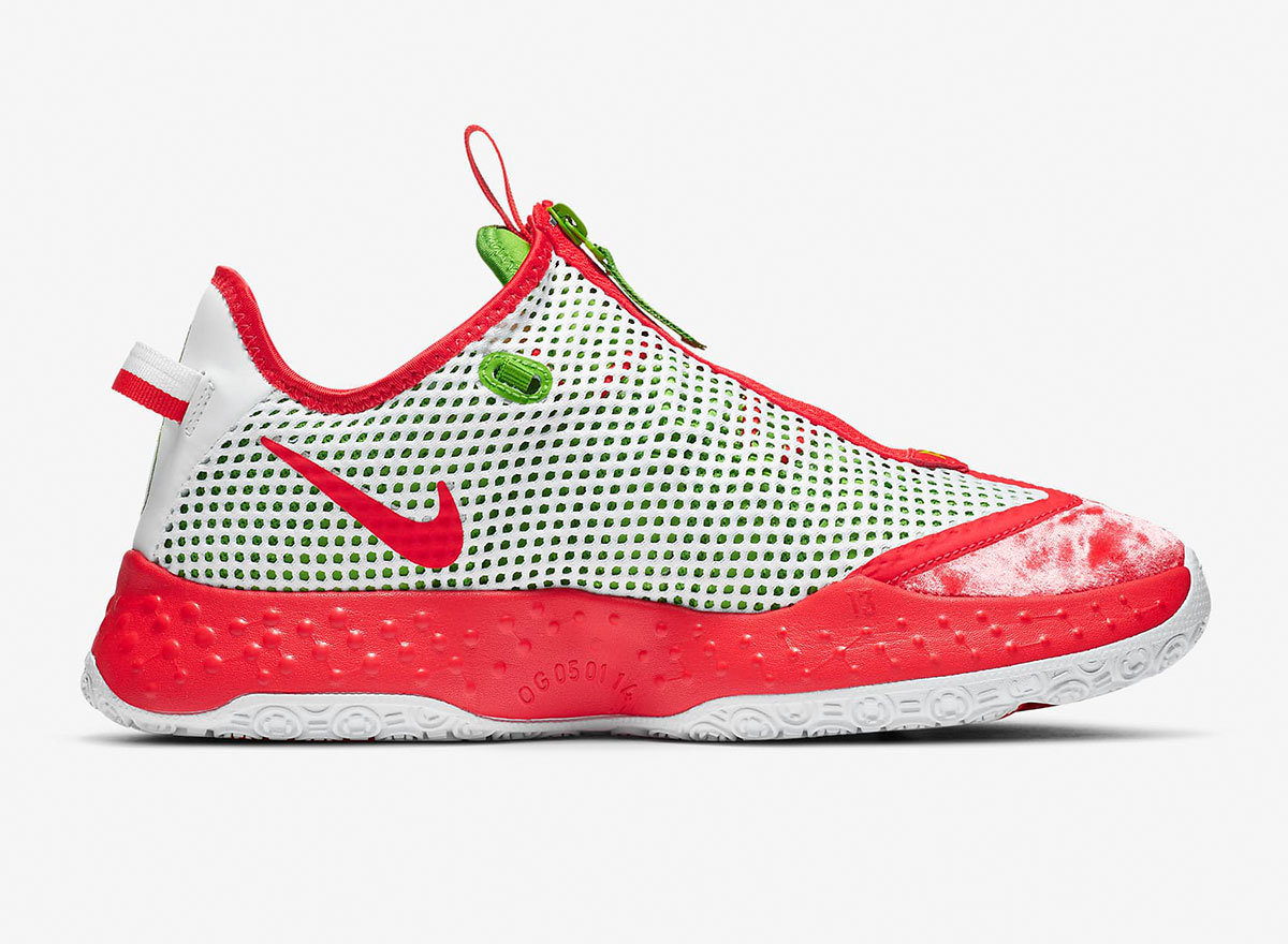 Nike PG 4 'Christmas' Маркет баскетбольных кроссовок Баскетбол на