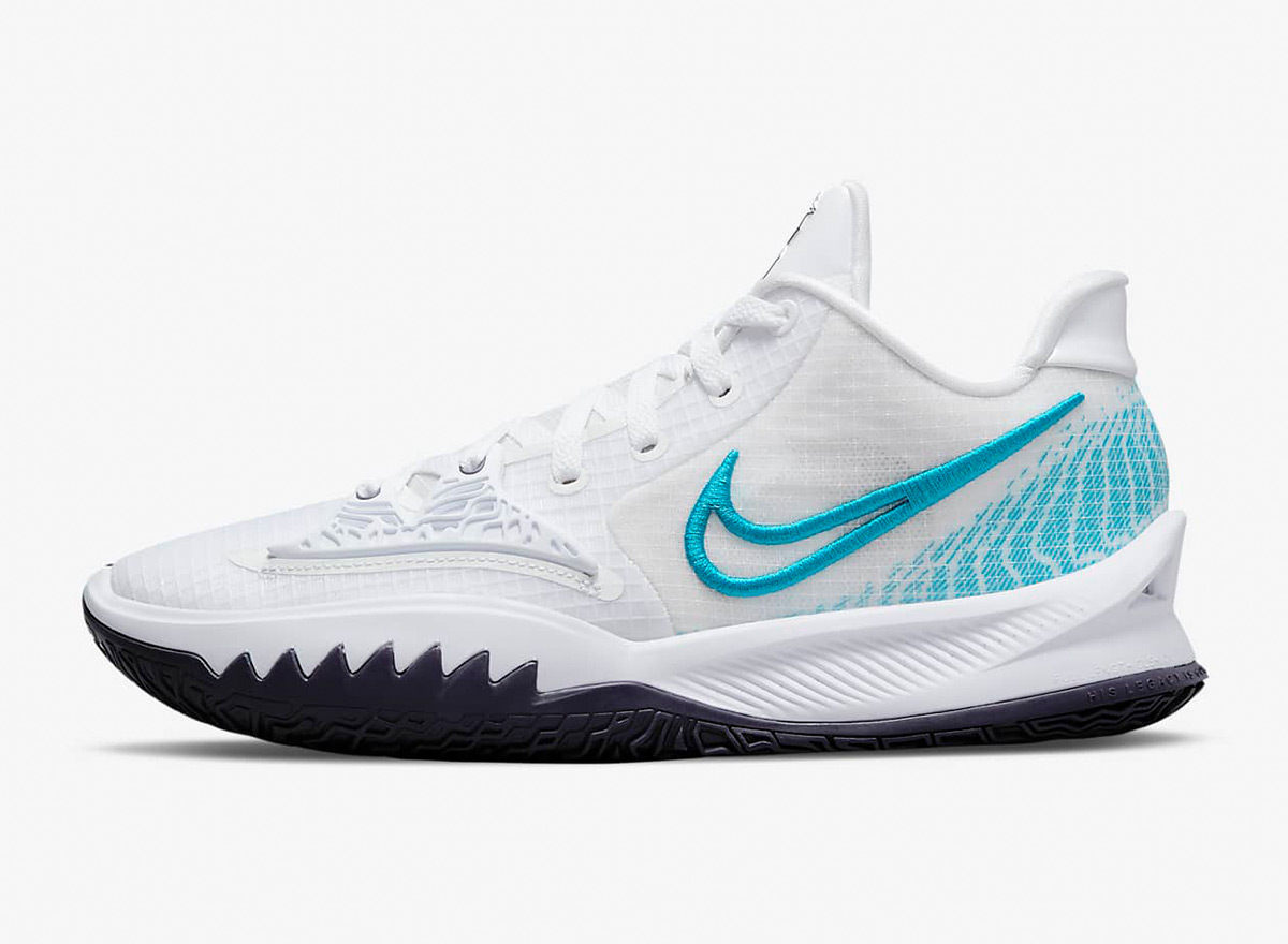 Nike Kyrie Low 4 'White and Laser Blue'