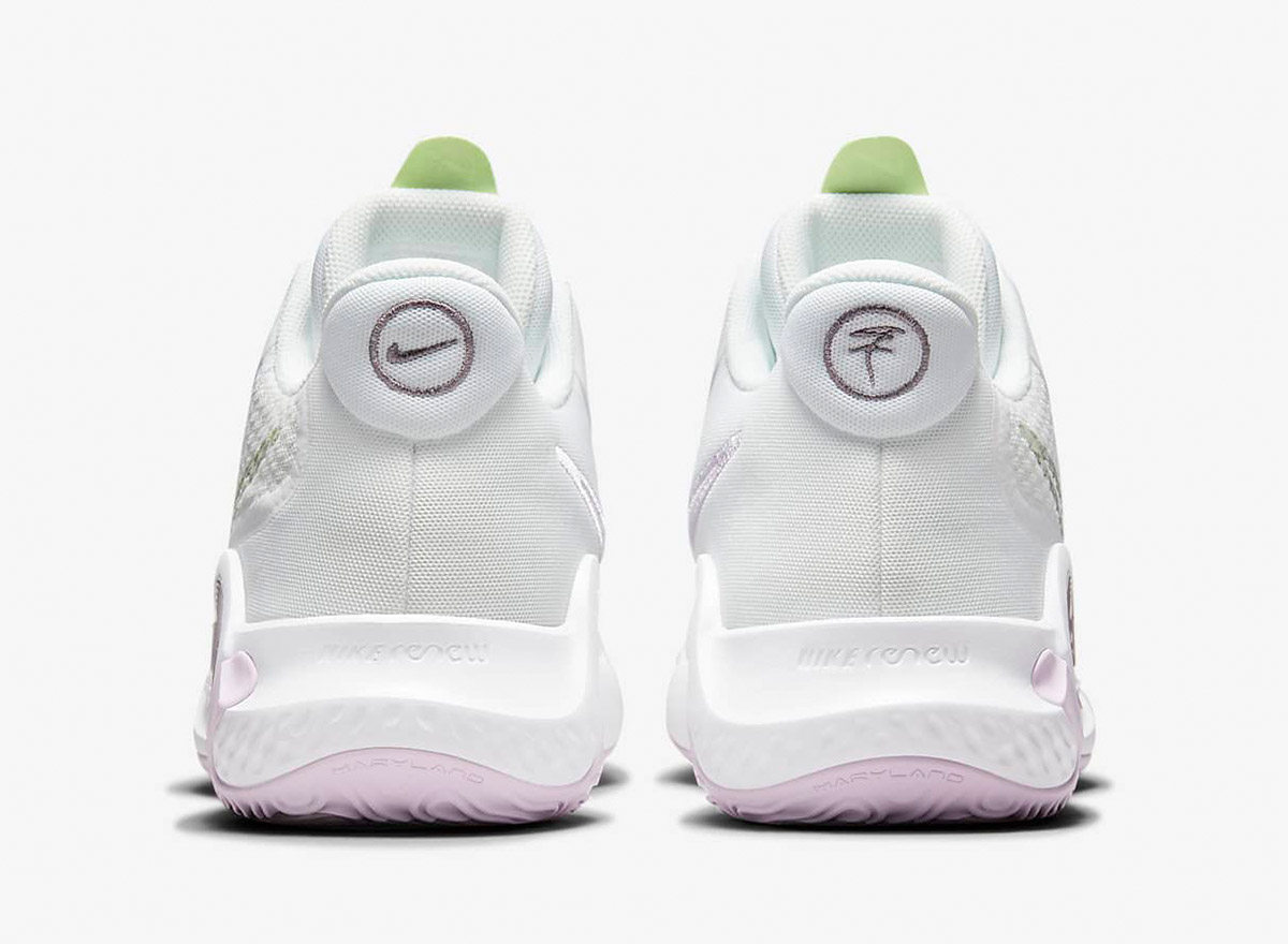 Nike KD Trey 5 IX (White/Pink).