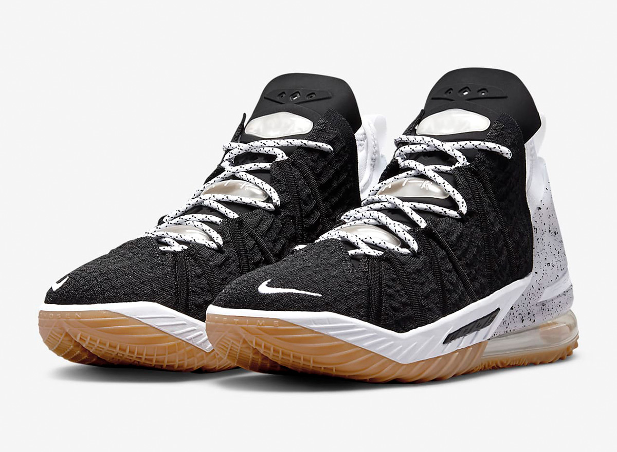 Nike LeBron 18 'Black Gum'