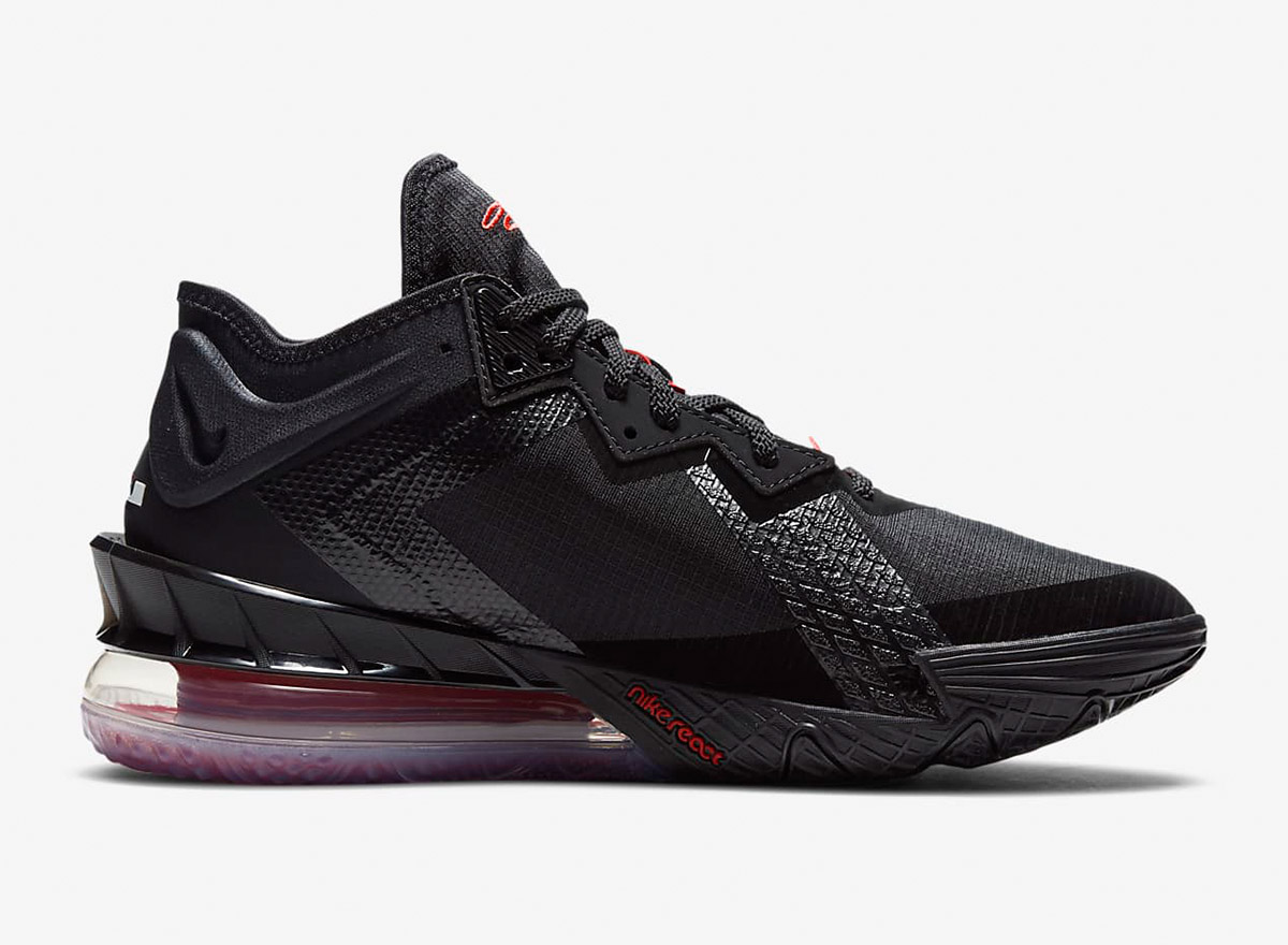 Nike LeBron 18 Low (Black/Red)