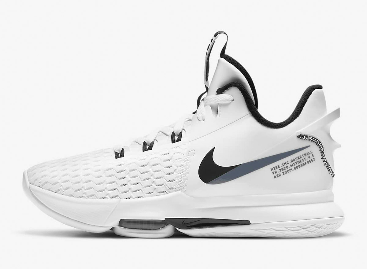 Nike LeBron Witness 5 'White Black'
