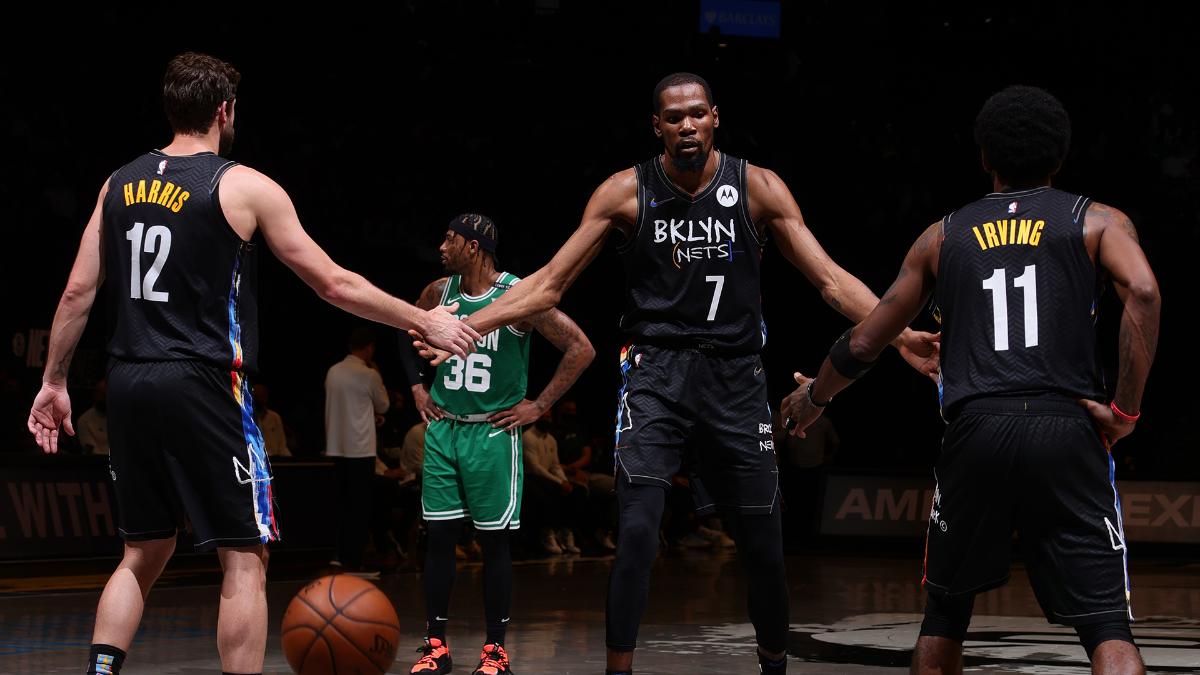 Бруклин нетс лос анджелес лейкерс матч. Бруклин Нетс 2019 НБА форма Моторола.