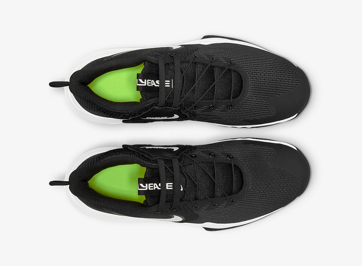 'Nike Precision 5 Flyease (Black/White)