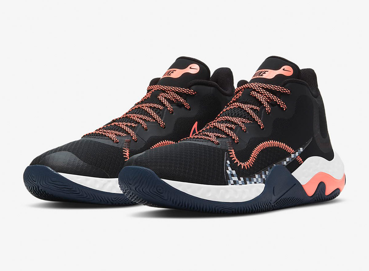 Nike Renew Elevate (Black/Bright Mango 