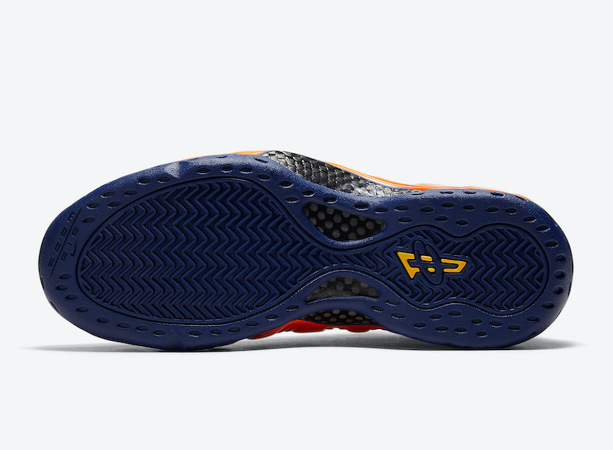 Nike foamposite orange deals
