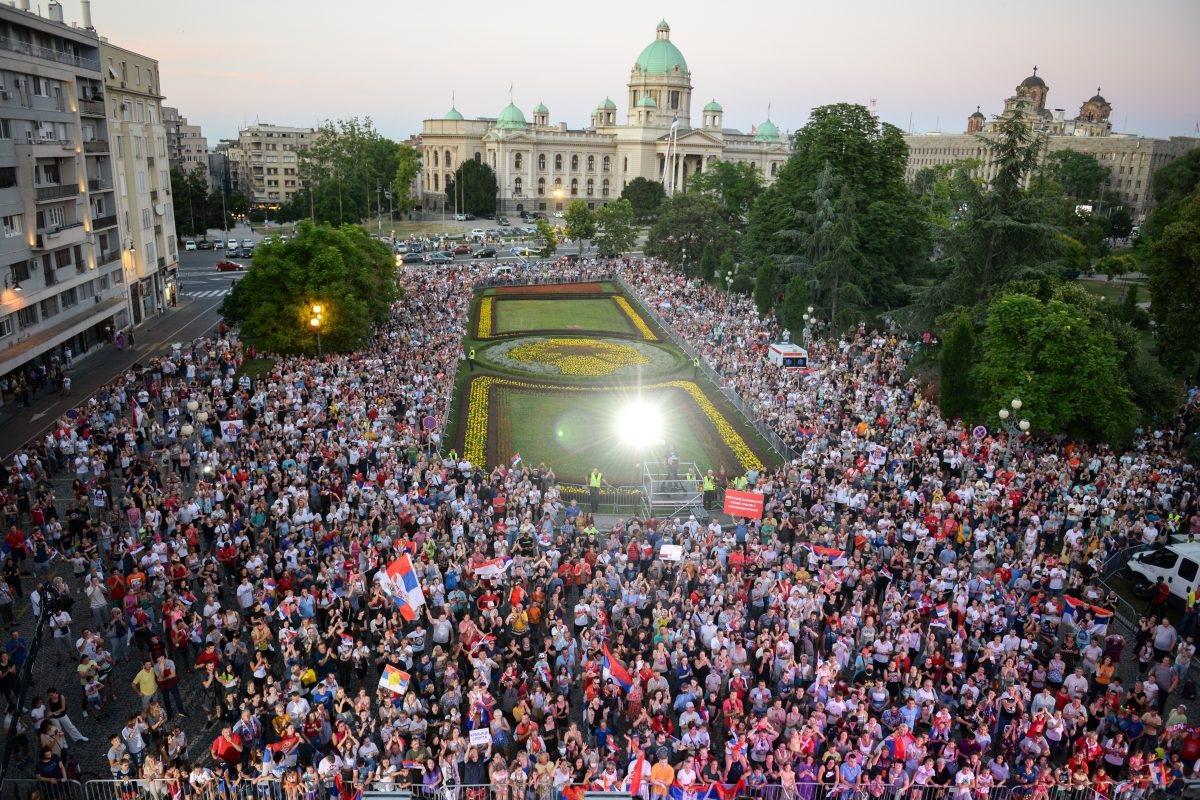 Сербия погода