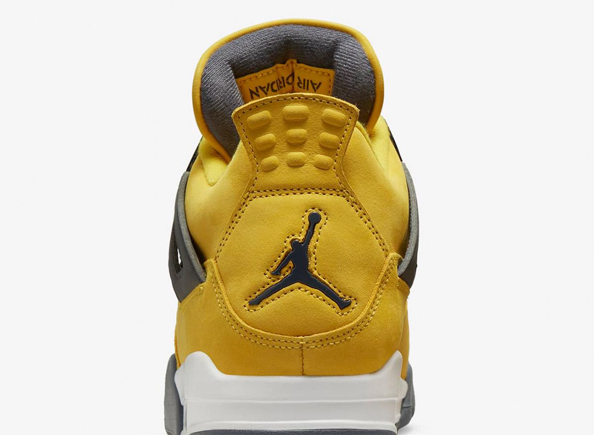 yellow jordans retro 4