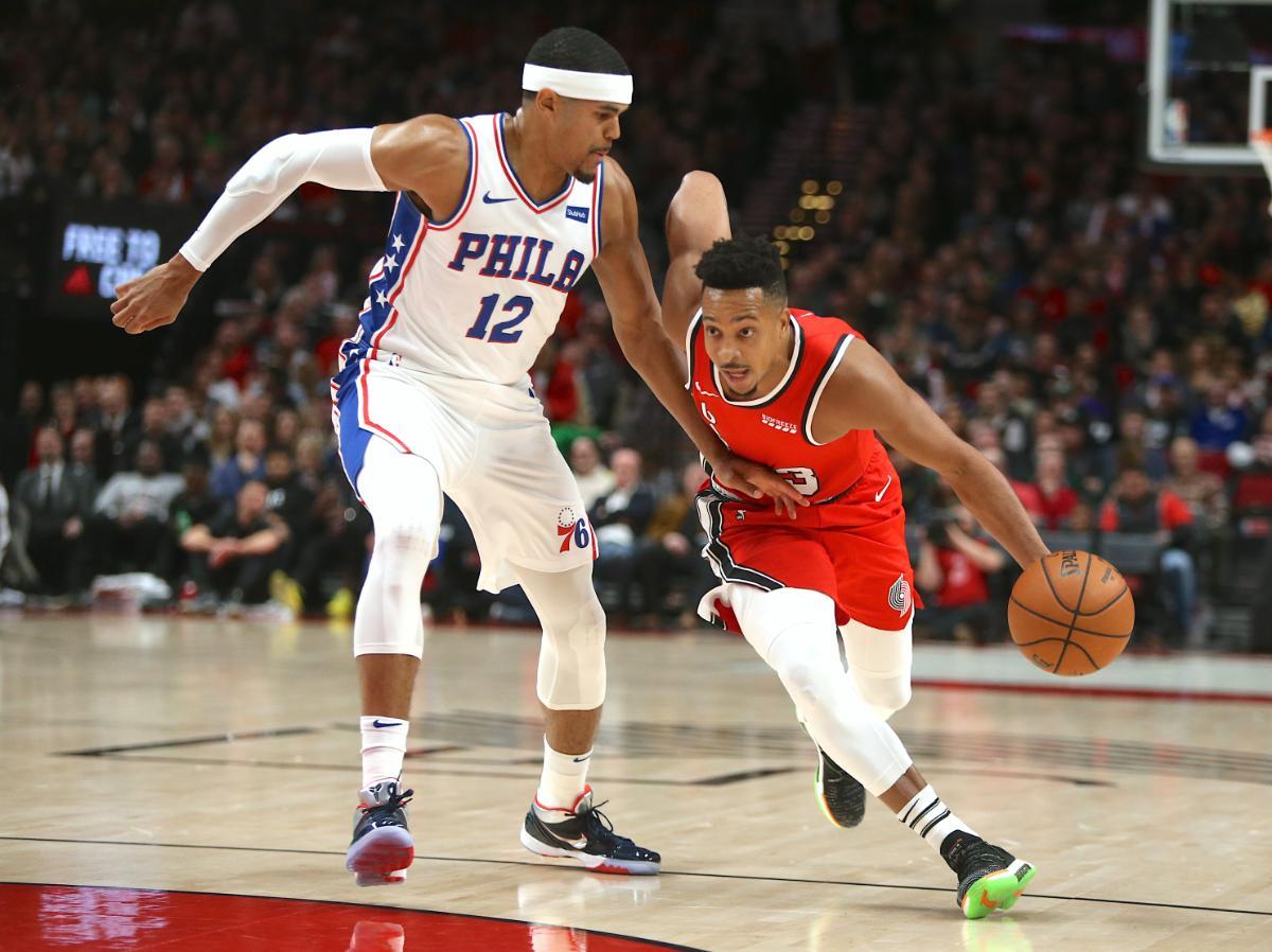Trail blazers vs 76ers Trail blazers vs 76ers off track betting london ontario