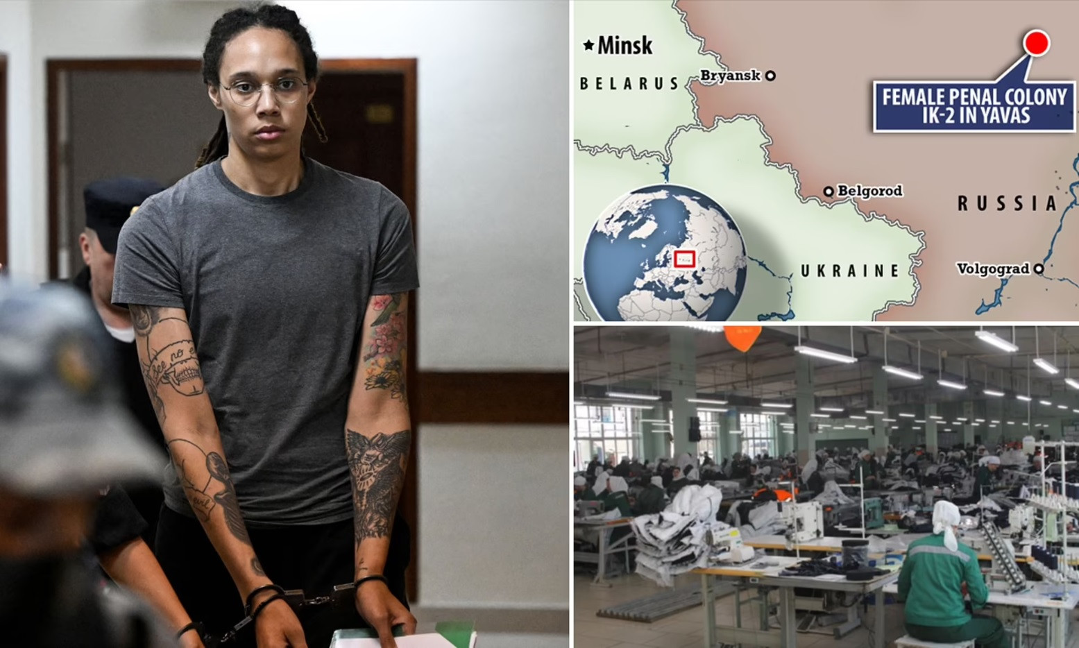 Адвокаты подтвердили, что американская баскетболистка находится в ИК-2 в Мордовии: «Бриттни старается держаться и адаптироваться к новым условиям»