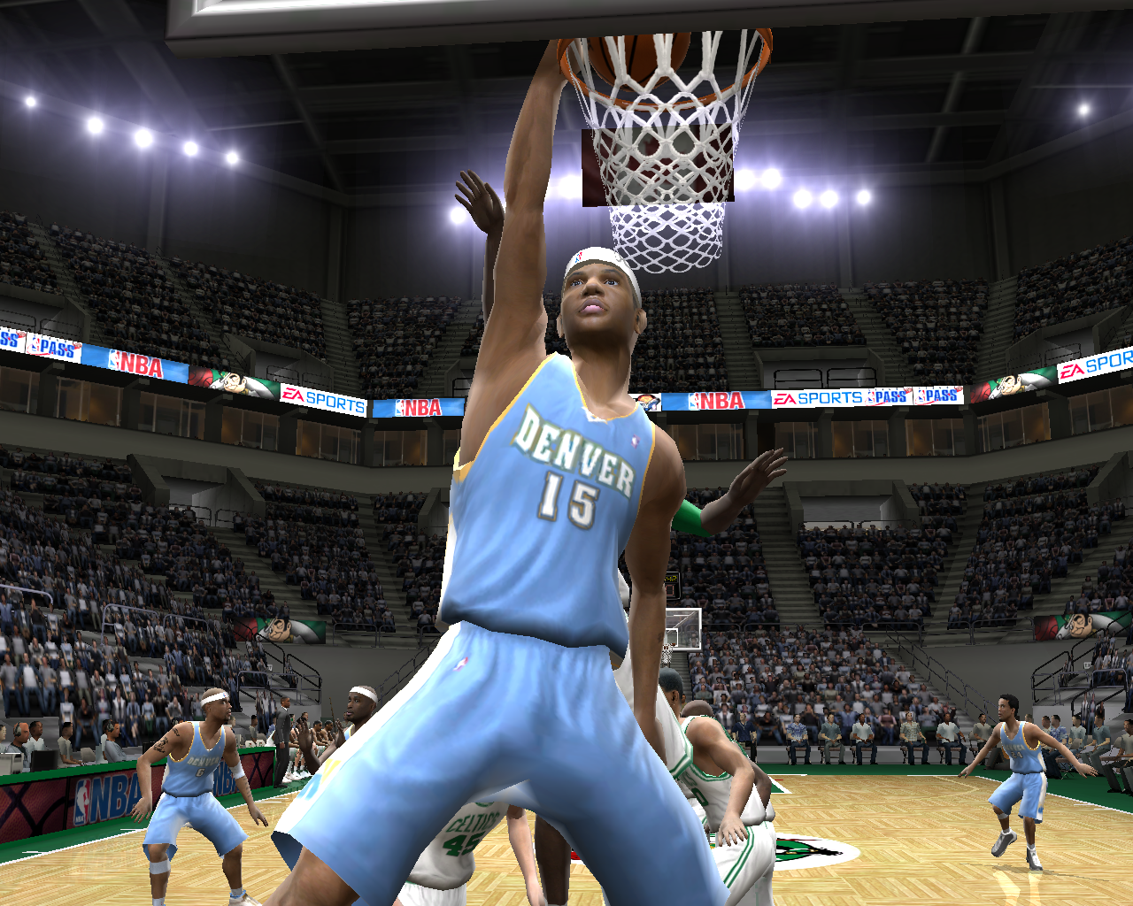 NBA Live PC слэмданк
