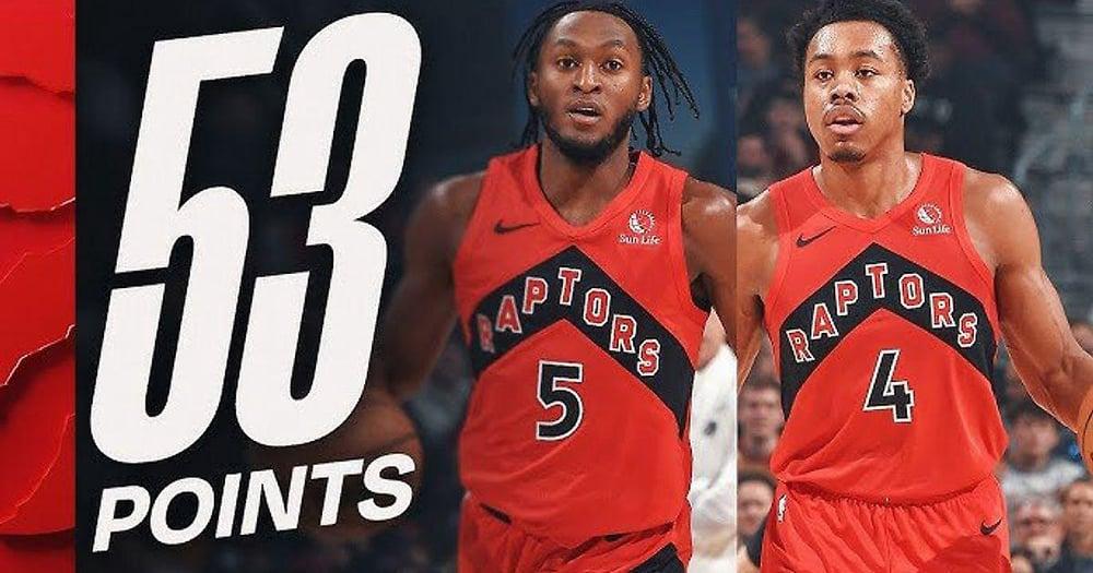 Скотти Барнс (28+10+8) и Иммануэл Куикли (25) помогли «Торонто» одержать 6-ю победу за 7 матчей, обыграв «Кливленд»